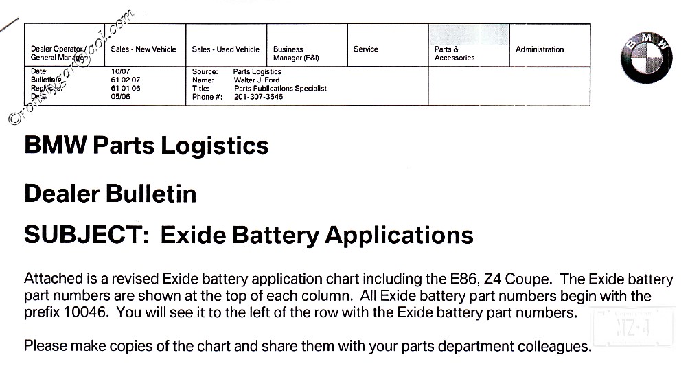 Exide Battery Fitment Chart