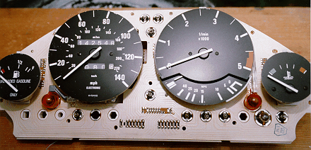 instrument cluster front